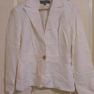 Larry Levine White Linen Suit